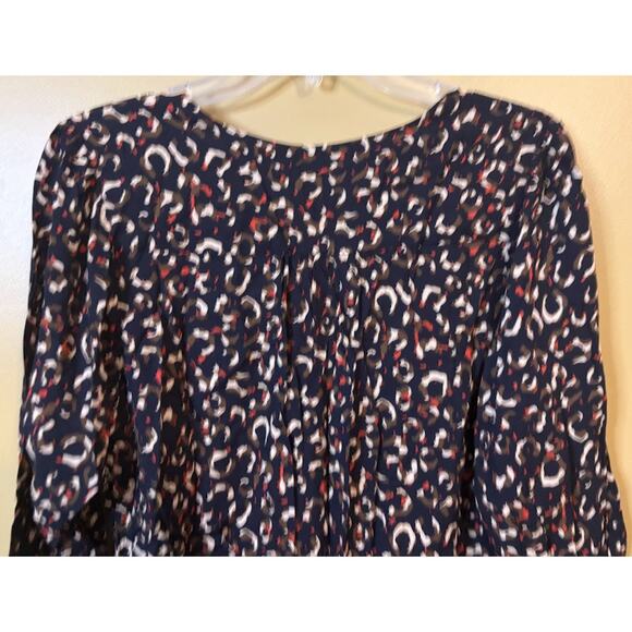 Kori America Black Leopard Print Surplice Bodysuit - M - NWT - Picture 7 of 7